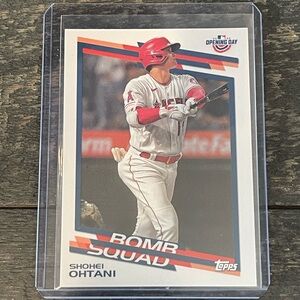 Shohei Ohtani 2022 Topps Opening Day Bomb Squad No. BS-15 Los Angeles Angels
